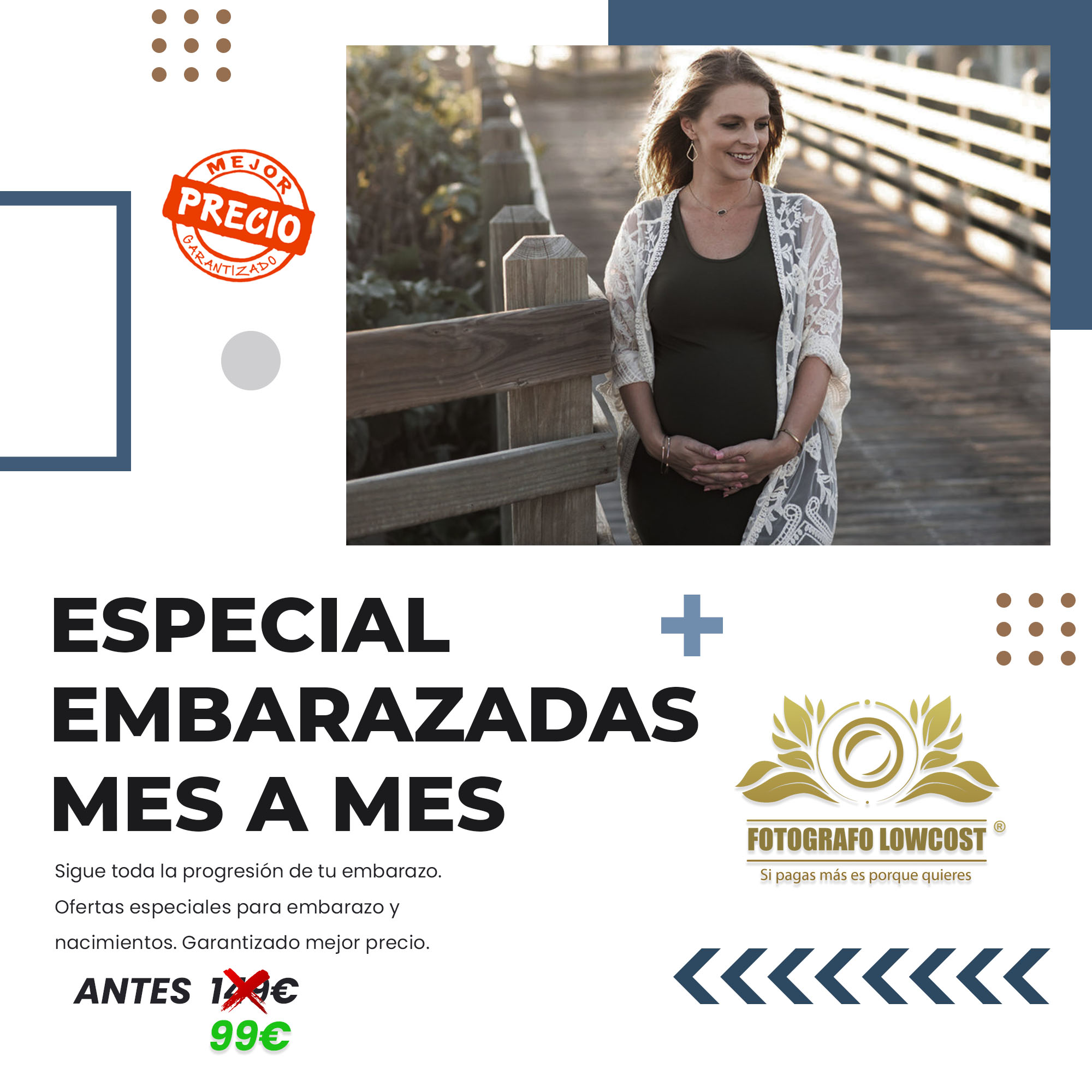 fotografo en embarazo (embarazadas) y nacimientos (Especial fotografia y video de embarazo mes a mes) La Codosera 