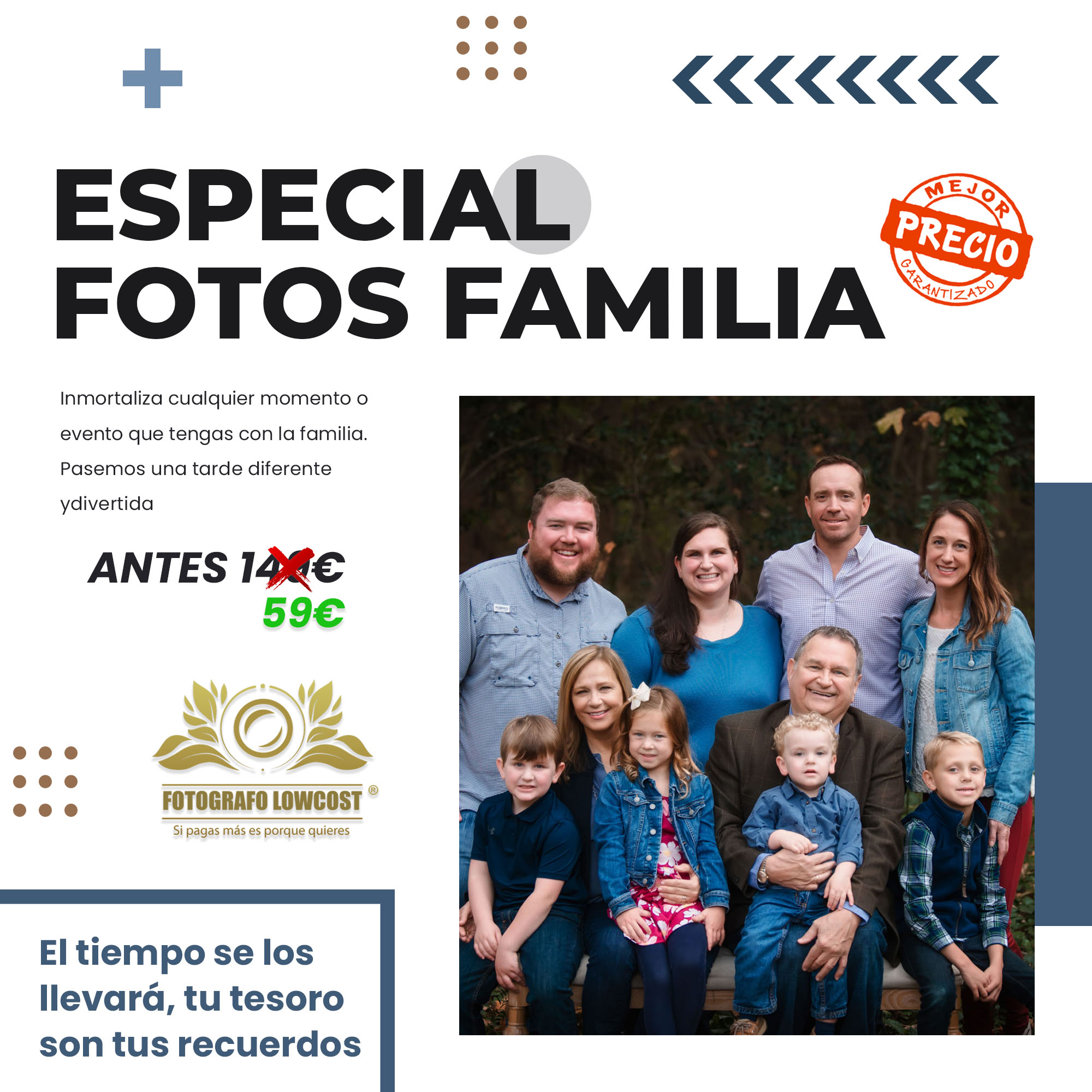 fotografo en fotos de familia Gevora 