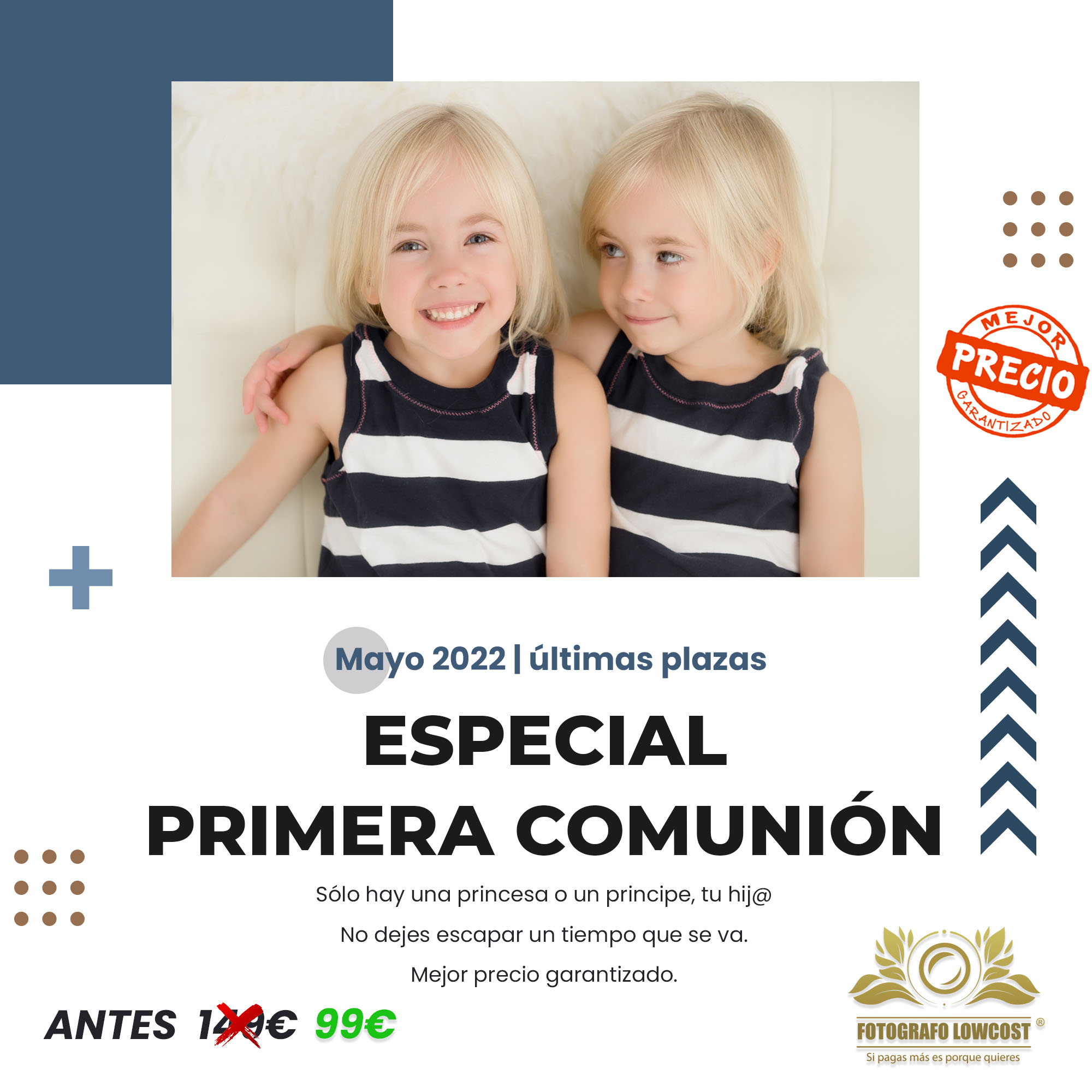 fotografo en primera comunión Guadiana 